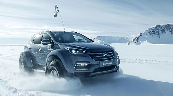 Hyundai Santa Fe Antarktik