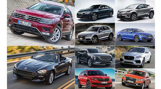 Svetski auto godine finalisti 2017