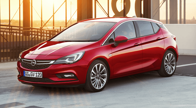 Nova Opel Astra - Holden Astra 2017