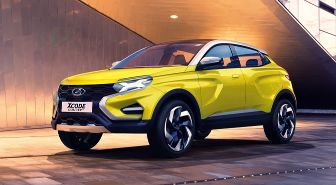 Lada Xcode koncept 2016 prednja strana dizajn