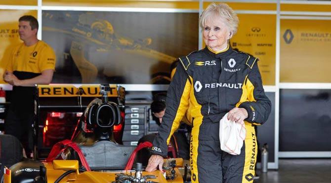 penzioner za volanom F1