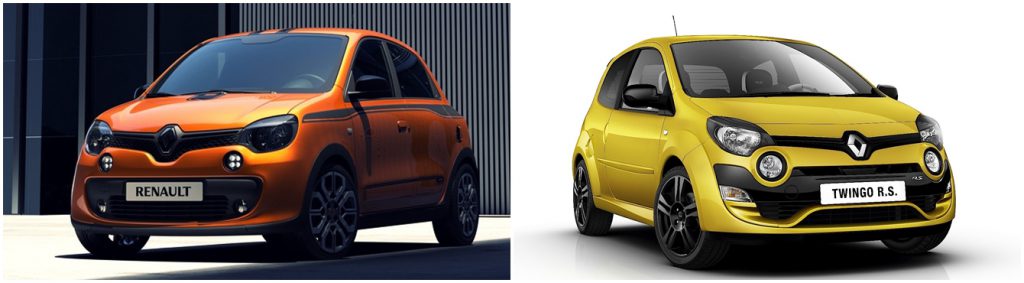 Renualt Twingo GT 2016 vs stari Reno Twingo